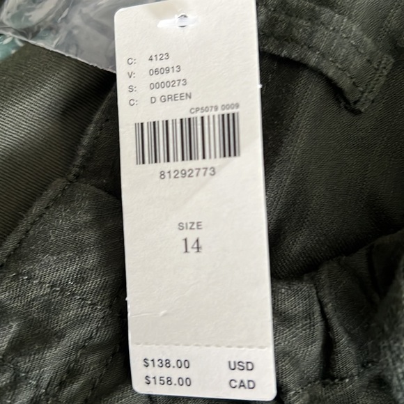 Anthropologie cropped cargo pants - Picture 4 of 6